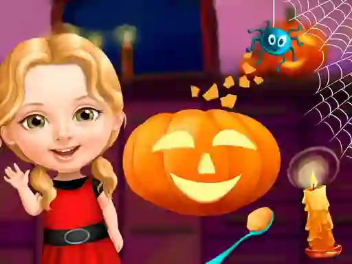 遊戲Sweet Baby Girl Halloween Fun在線