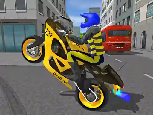 遊戲Police Motorbike Race Simulator在線