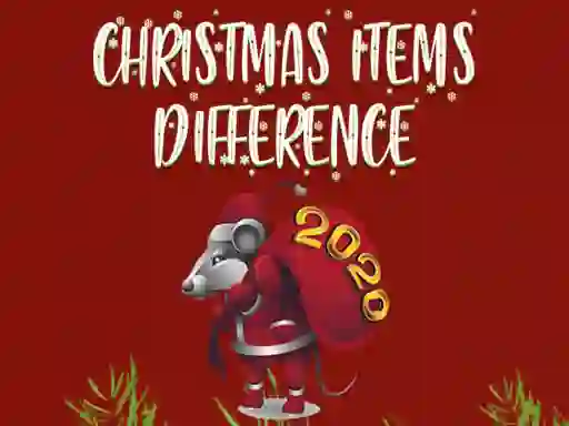 遊戲Christmas Items Differences在線