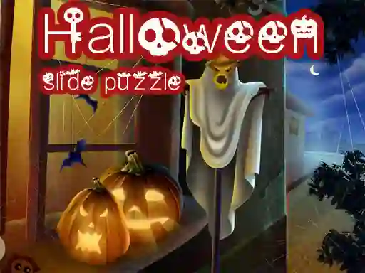 遊戲Halloween Slide Puzzle在線