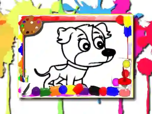 遊戲Dogs Coloring Book在線