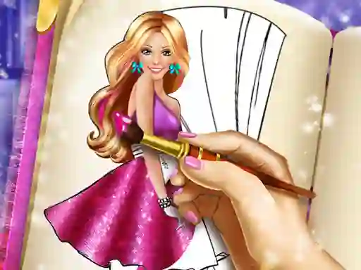 遊戲Doll Coloring Book在線