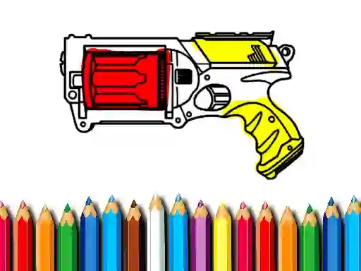 遊戲Back To School: Nerf Coloring Book在線