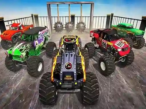 遊戲Monster Truck Impossible Stunt Track在線