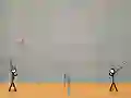 遊戲Stick Figure Badminton在線