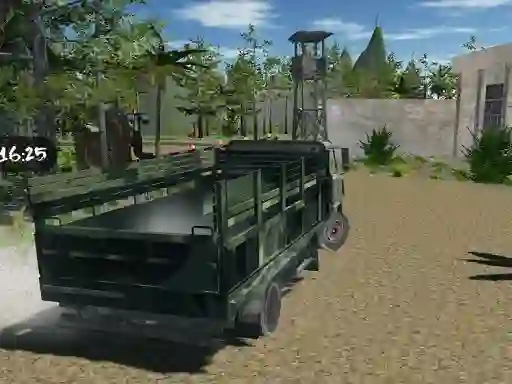 遊戲Offroad Truck Army Driving在線