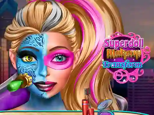 遊戲Super Doll Makeup Transform在線