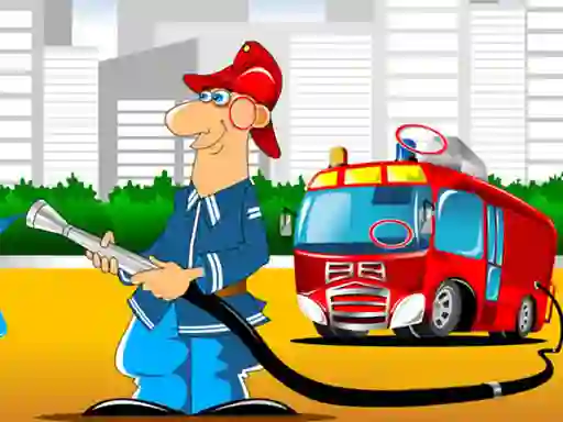 遊戲Fire Trucks Differences在線