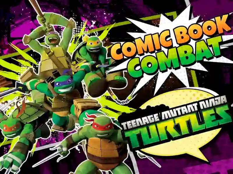 遊戲Teenage Mutant Ninja Turtles Comic book Combat在線