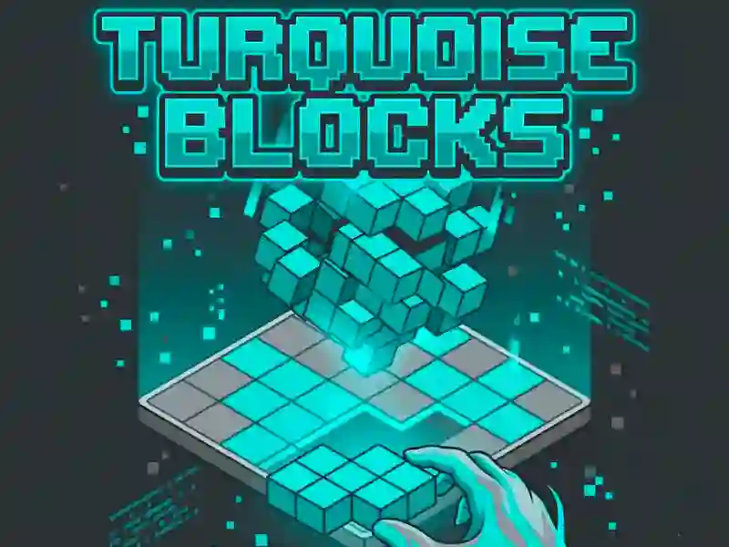 遊戲Turquoise Blocks在線