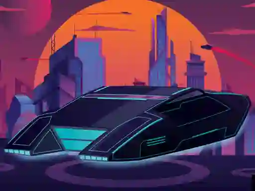 遊戲Cars In The Future Hidden在線