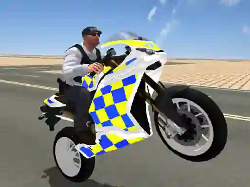 遊戲Super Stunt Police Bike Simulator 3D在線