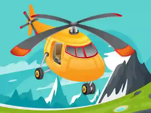 遊戲Helicopter Jigsaw在線
