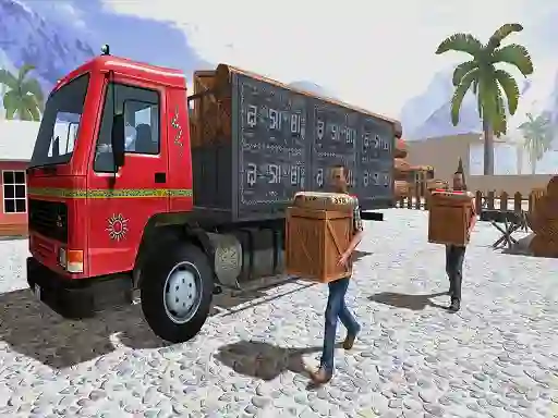 遊戲Asian Offroad Cargo Truck在線