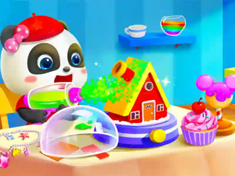 遊戲Baby Panda Kids Crafts DIY在線