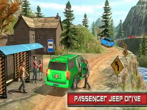 遊戲Jeep Passeger Offroad Mountain Simulation Game在線
