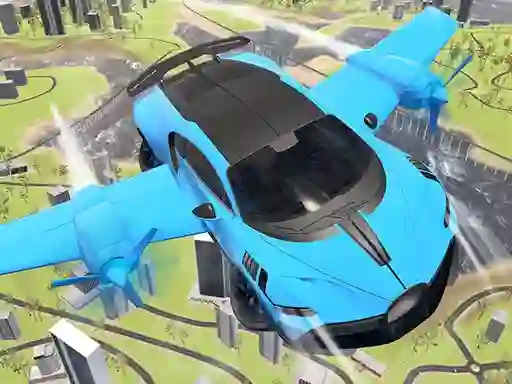 遊戲Real Sports Flying Car 3d在線