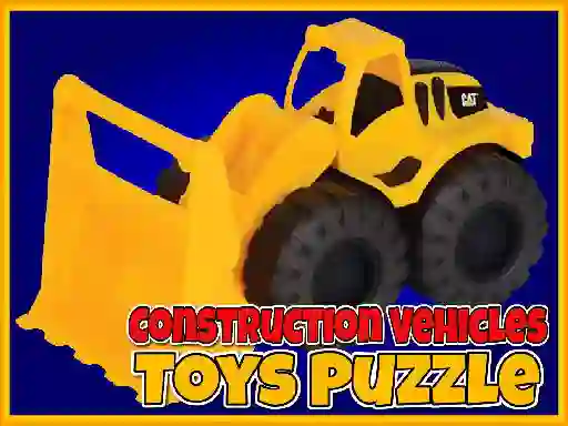 遊戲Construction Vehicles Toys Puzzle在線