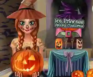 遊戲Ice Princess Spooky Costumes在線