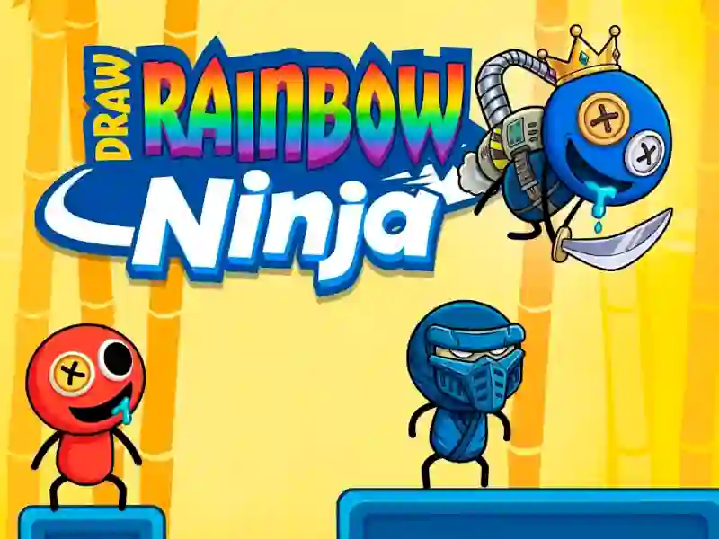 遊戲Draw Rainbow Ninja在線