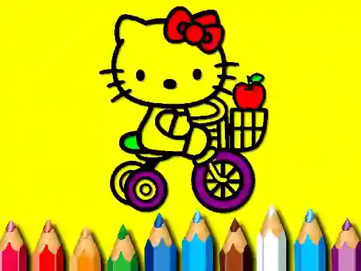 遊戲Back To School: Sweet Kitty Coloring在線