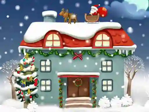 遊戲Christmas Rooms Differences在線