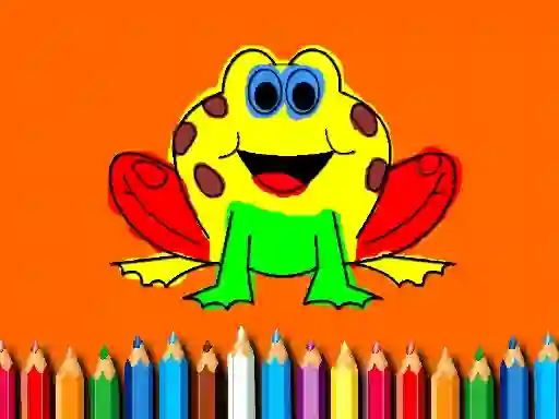 遊戲Back To School: Frog Coloring Book在線