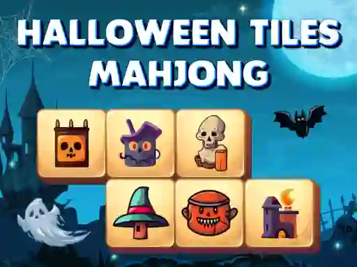 遊戲Halloween Tiles Mahjong在線