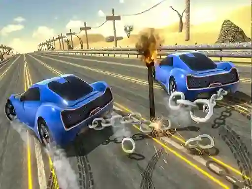 遊戲Chain Car Stunt在線