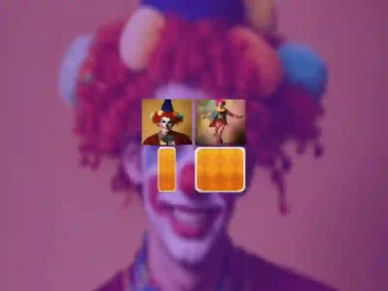 遊戲Clown Memory Match在線
