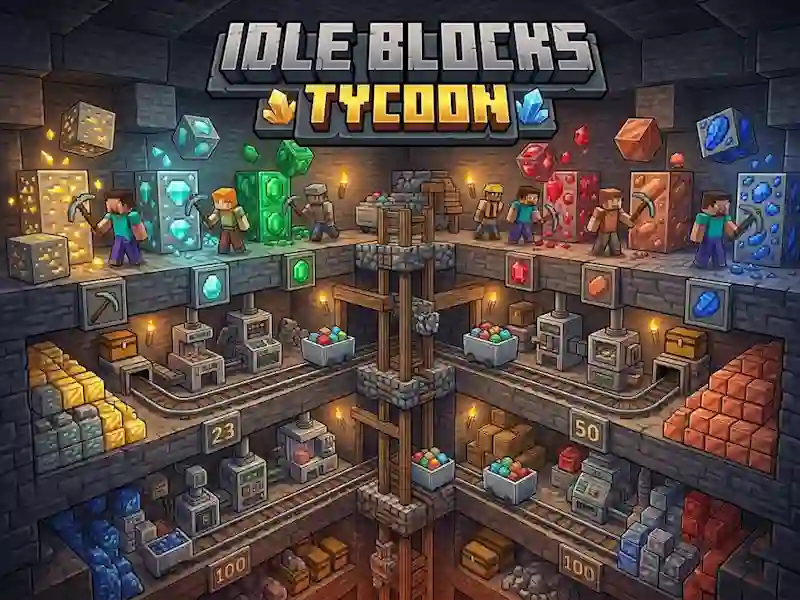 遊戲Idle Blocks Tycoon在線