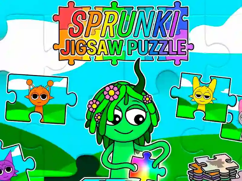 遊戲Sprunki Jigsaw Puzzle在線