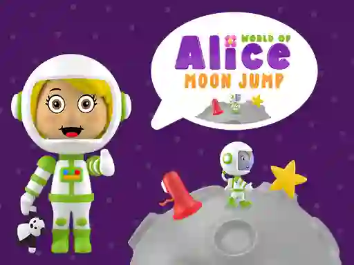 遊戲World of Alice Moon Jump在線