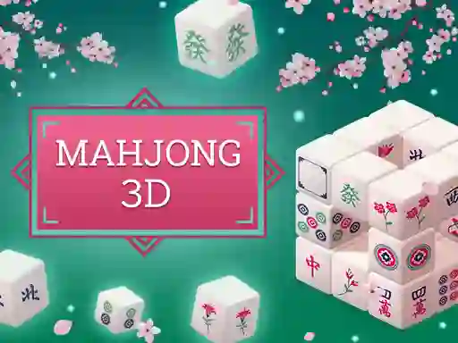 遊戲Mahjong 3d在線