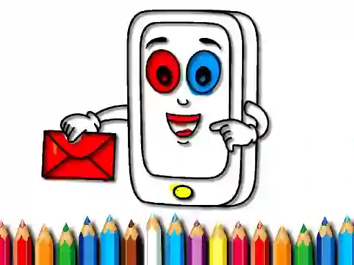 遊戲Mobile Phone Coloring Book在線