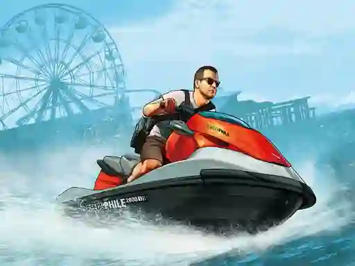 遊戲Jet Ski Puzzle在線