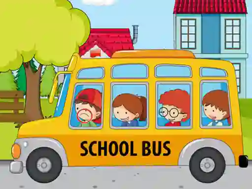 遊戲School Bus Differences在線