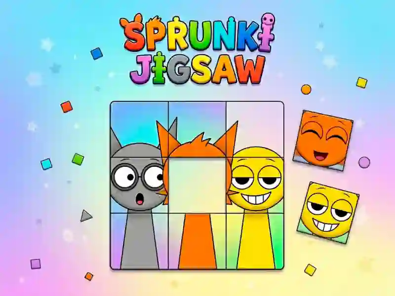 遊戲Sprunki Jigsaw在線