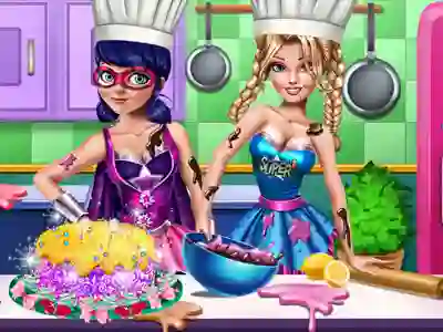 遊戲SuperHero Cooking Contest在線