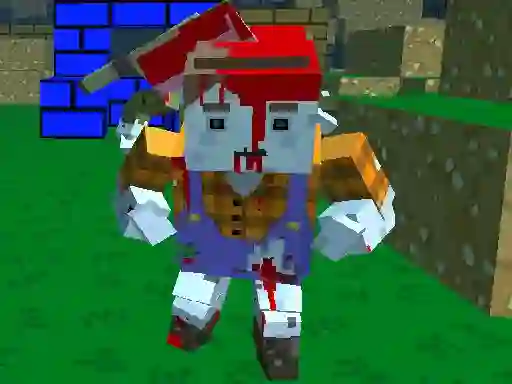 遊戲Pixel Gun Apocalypse 4 Zombie Invazion在線