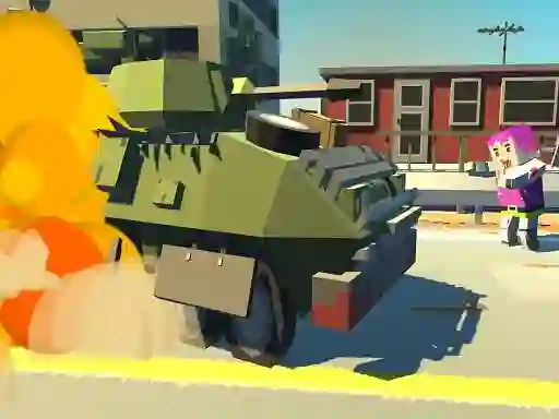 遊戲Tank vs Zombie在線