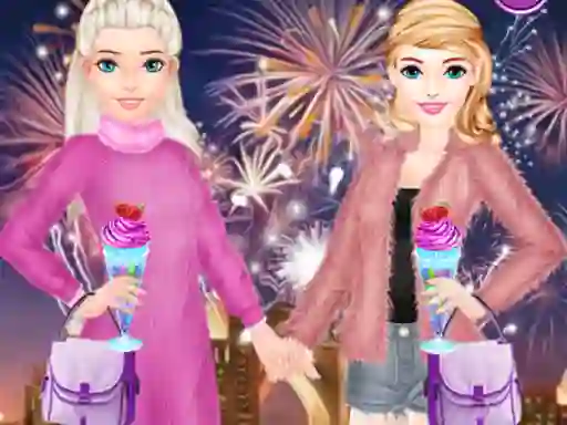 遊戲Bffs New Year Eve在線
