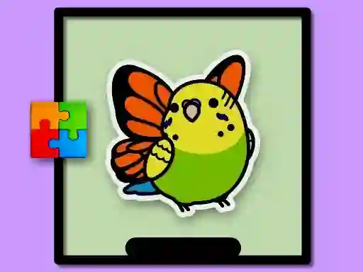 遊戲Cute Budgie Puzzle在線