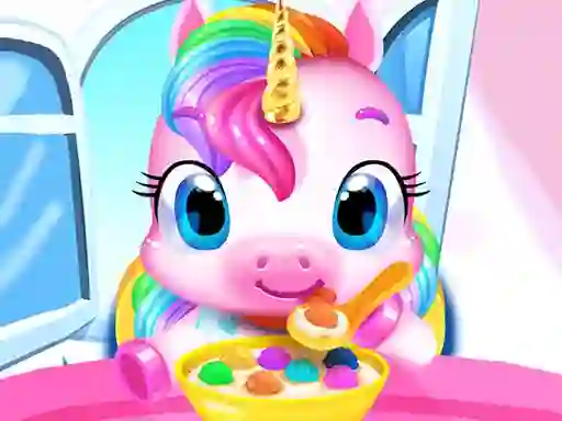 遊戲Magical Unicorn Pet Care在線
