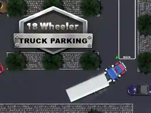 遊戲18 Wheeler Truck Parking在線
