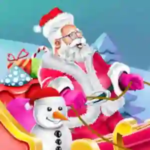 遊戲Design santas sleigh在線