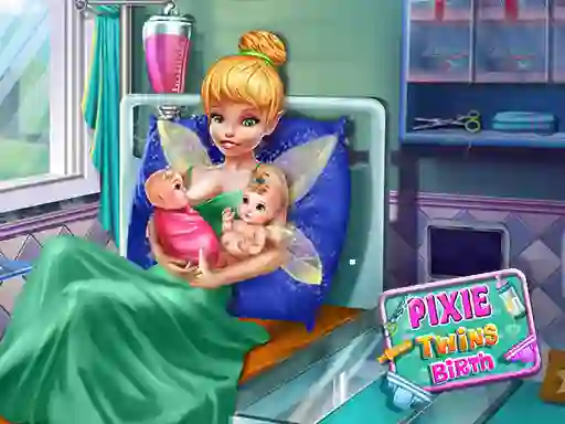 遊戲Pixie Twins Birth在線