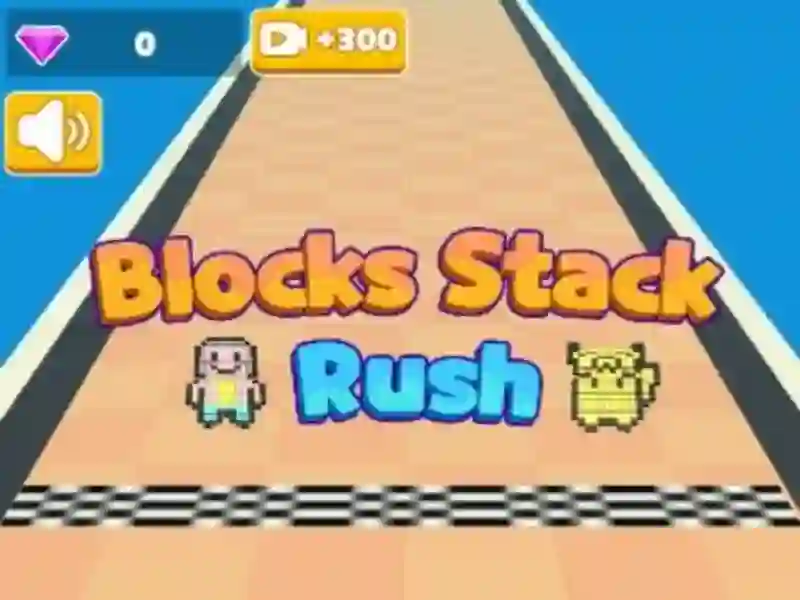 遊戲Blocks Stack Rush在線