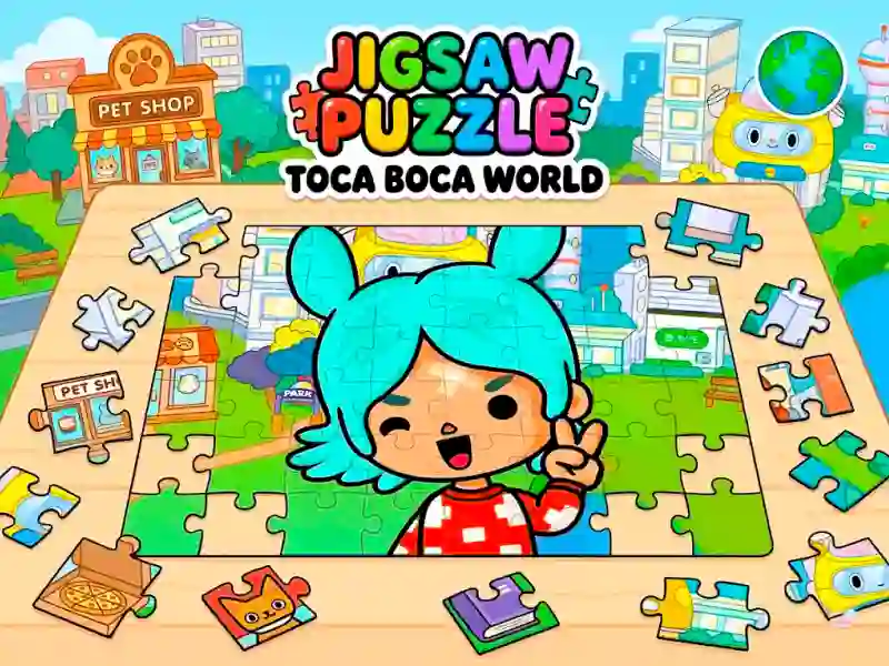 遊戲Jigsaw Puzzle: Toca Boca World在線