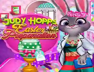 遊戲Judy Hopps Easter Preparation在線
